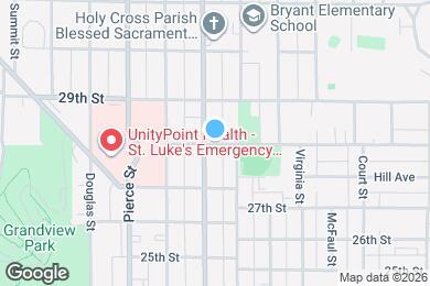 Map image of the property - 705 28th St