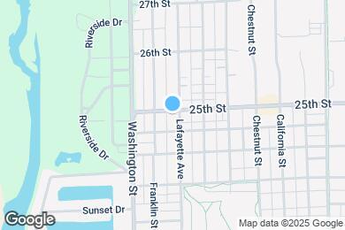 Map image of the property - 525 25th St