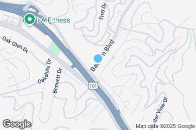 Map image of the property - 3246 Barham Blvd