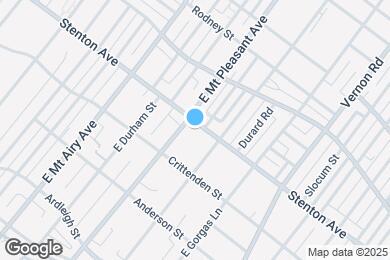 Map image of the property - 7018 Stenton Ave