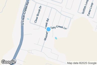 Map image of the property - 6610 Mustang Creek Rd