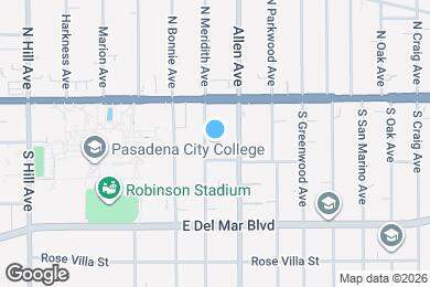 Map image of the property - 74 S Meridith Ave