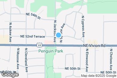 Map image of the property - 5212 N Spruce Ave