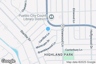 Map image of the property - 105 Carrillon Ln