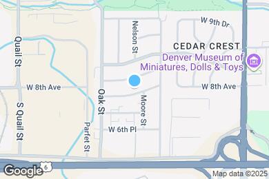 Map image of the property - 10541 W 7th Pl