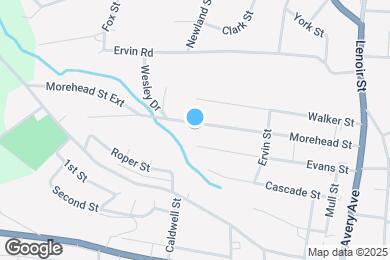 Map image of the property - 217 Morehead St