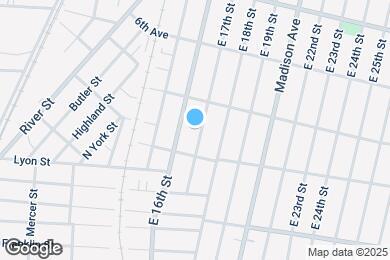 Map image of the property - 258 E 17th St