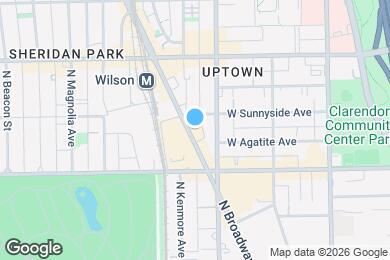 Map image of the property - 4449 N Broadway St