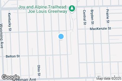 Map image of the property - 8350 Roselawn St