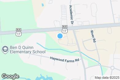 Map image of the property - Hawthorne at New Bern