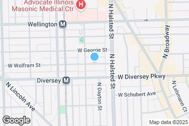 Map image of the property - 840 W Wolfram St