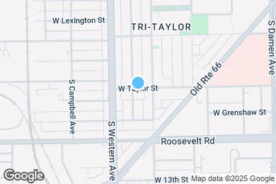 Map image of the property - 2323 W Taylor St
