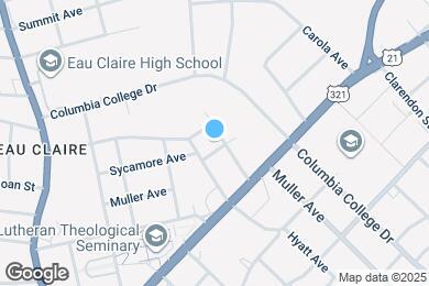 Map image of the property - 1207 Sycamore Ave