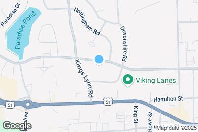 Map image of the property - 1617 Jackson St