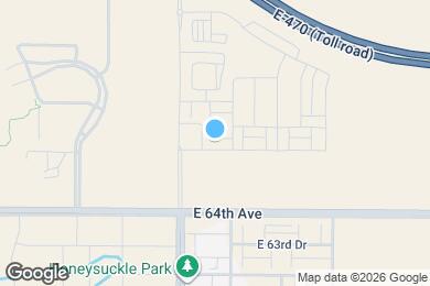 Map image of the property - 20967 E 65th Ave