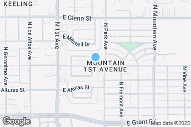 Map image of the property - 2606 N Tyndall Ave