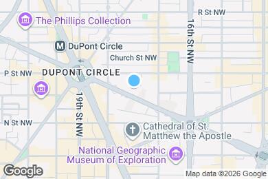 Map image of the property - 1727 Massachusetts Avenue Northwest #209, Washingt