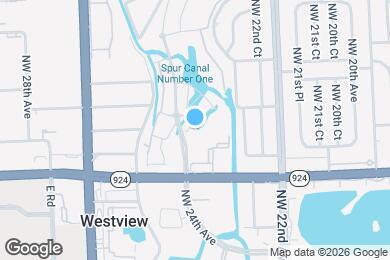 Map image of the property - 12121 NW 23rd Ct