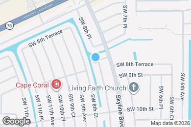 Map image of the property - 800 SW 8th Pl