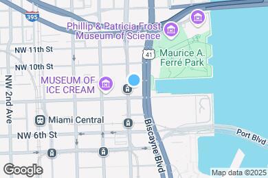 Map image of the property - 888 Biscayne Blvd