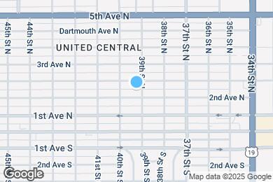 Map image of the property - 3911 2nd Ave N