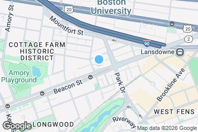 Map image of the property - 918 Beacon St