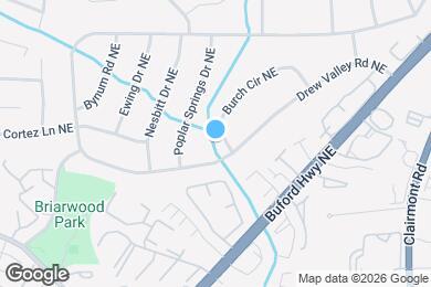 Map image of the property - 2274 Burch Cir NE