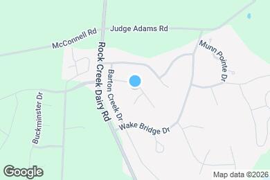 Map image of the property - 6608 Barton Creek Ct