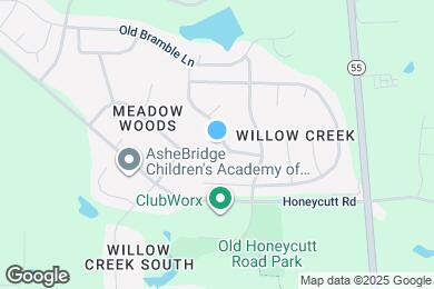 Map image of the property - 215 N Fuquay Springs Ave