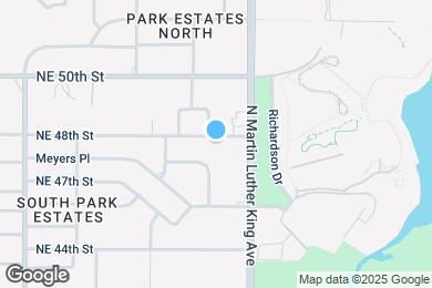 Map image of the property - 1842 NE 48th St