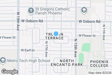 Map image of the property - 1617 W Flower Cir N
