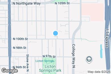 Map image of the property - 1632 N 100th St