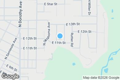 Map image of the property - 1108 Oklahoma Pl