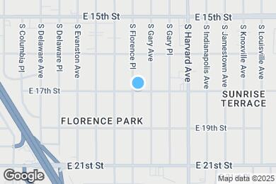 Map image of the property - 3134 E 17th St