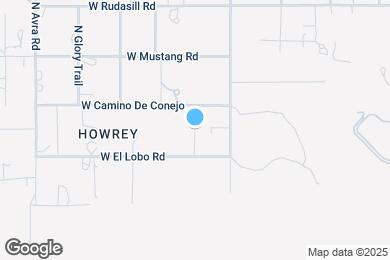 Map image of the property - 13054 W El Lobo Rd