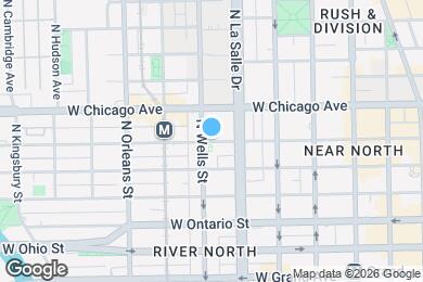 Map image of the property - 170 W Superior St