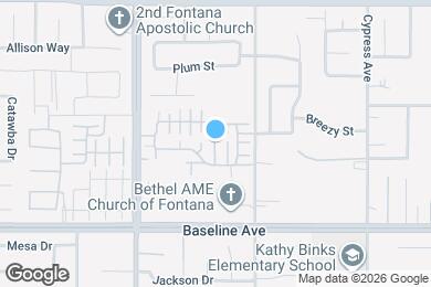 Map image of the property - 7155 Citrus Ave