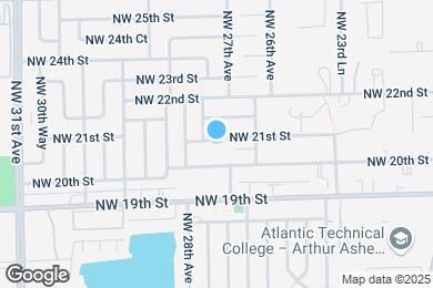 Map image of the property - 2740 NW 21st St