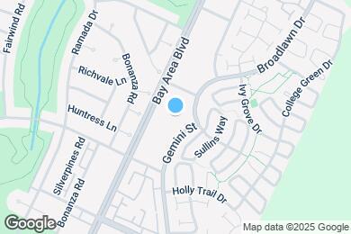 Map image of the property - 1900 Bay Area Blvd
