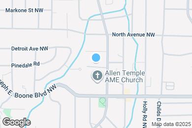 Map image of the property - 390 W Lake Ave NW