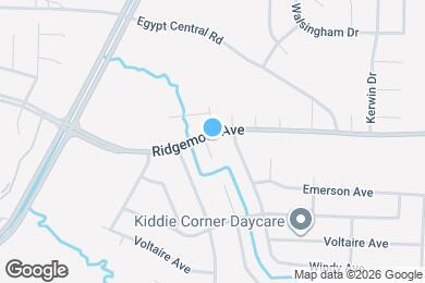 Map image of the property - 3675 Ridgemont Ave