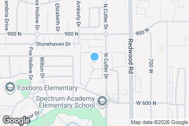 Map image of the property - Shoreline North Salt Lake