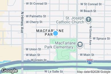 Map image of the property - 2002 N St Vincent St