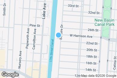 Map image of the property - 6264 Bellaire Dr