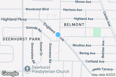 Map image of the property - 100 Belmont Ave