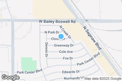 Map image of the property - 521 Clover Dr