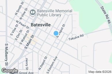 Map image of the property - 101 N Depot St