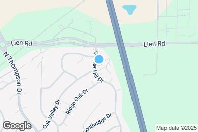 Map image of the property - 1507 Glacier Hill Dr