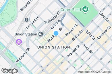 Map image of the property - 1792 Wynkoop St
