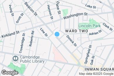 Map image of the property - 84 Beacon St